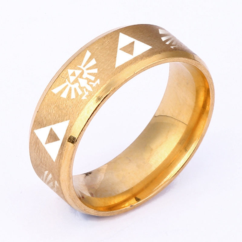 Bague Zelda Hyrule Triforce
