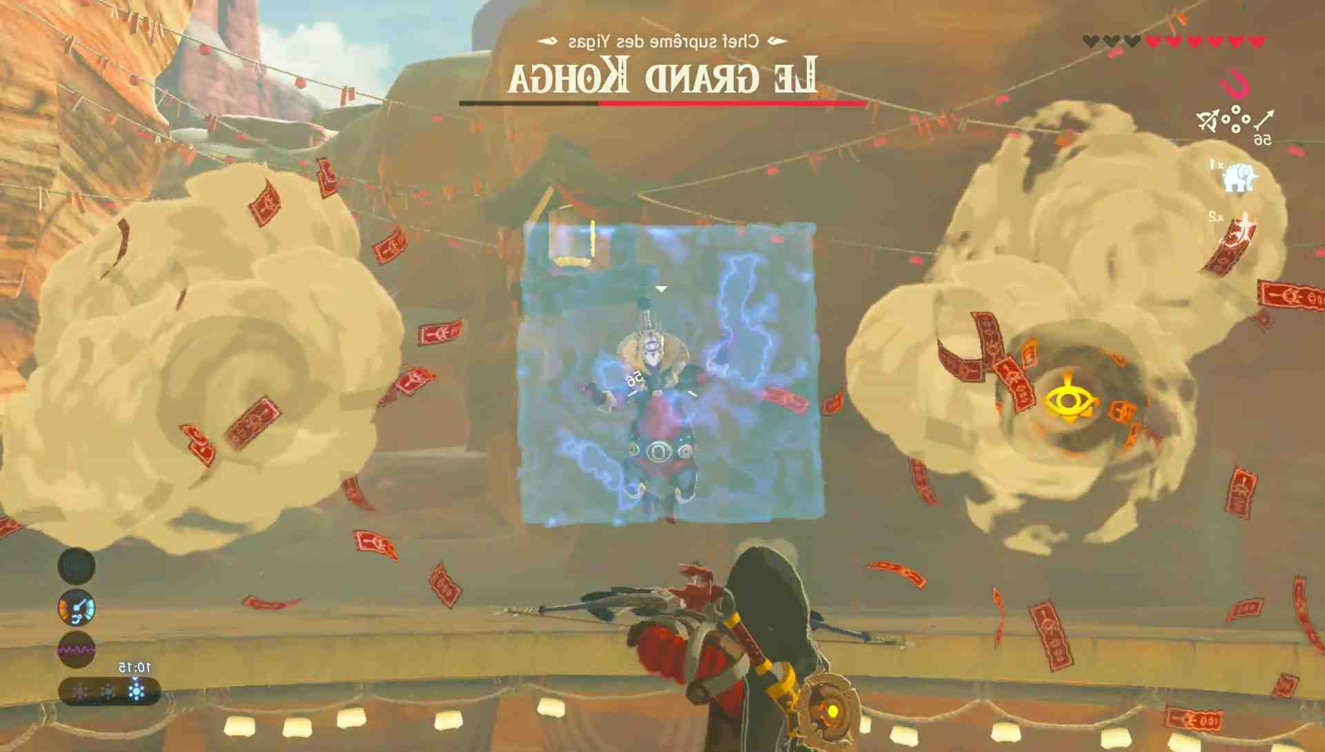 Comment faire avancer un radeau Zelda ?