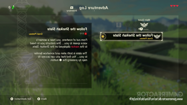 Comment jeter un bouclier dans Zelda ?