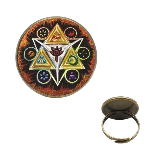 Bague Zelda Sheikah