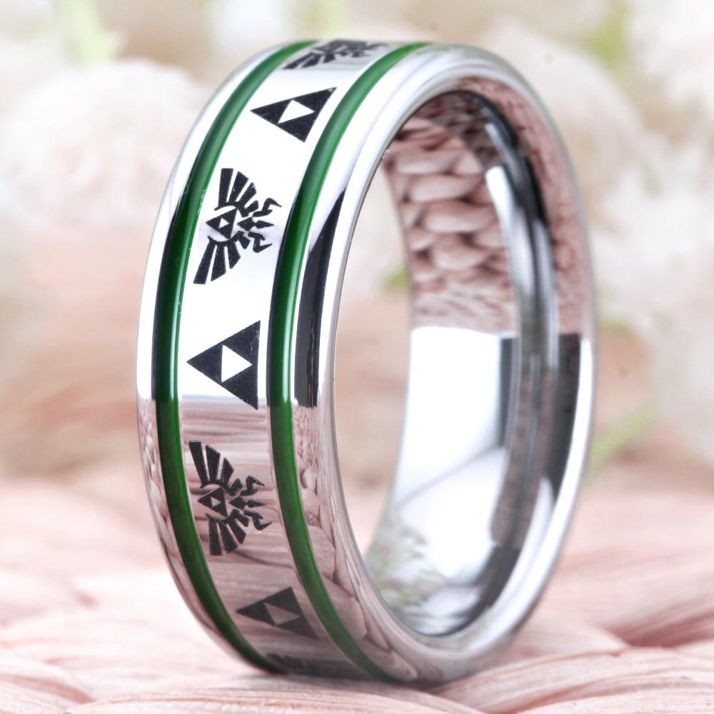 Bague Zelda Triforce du Courage – Image 3