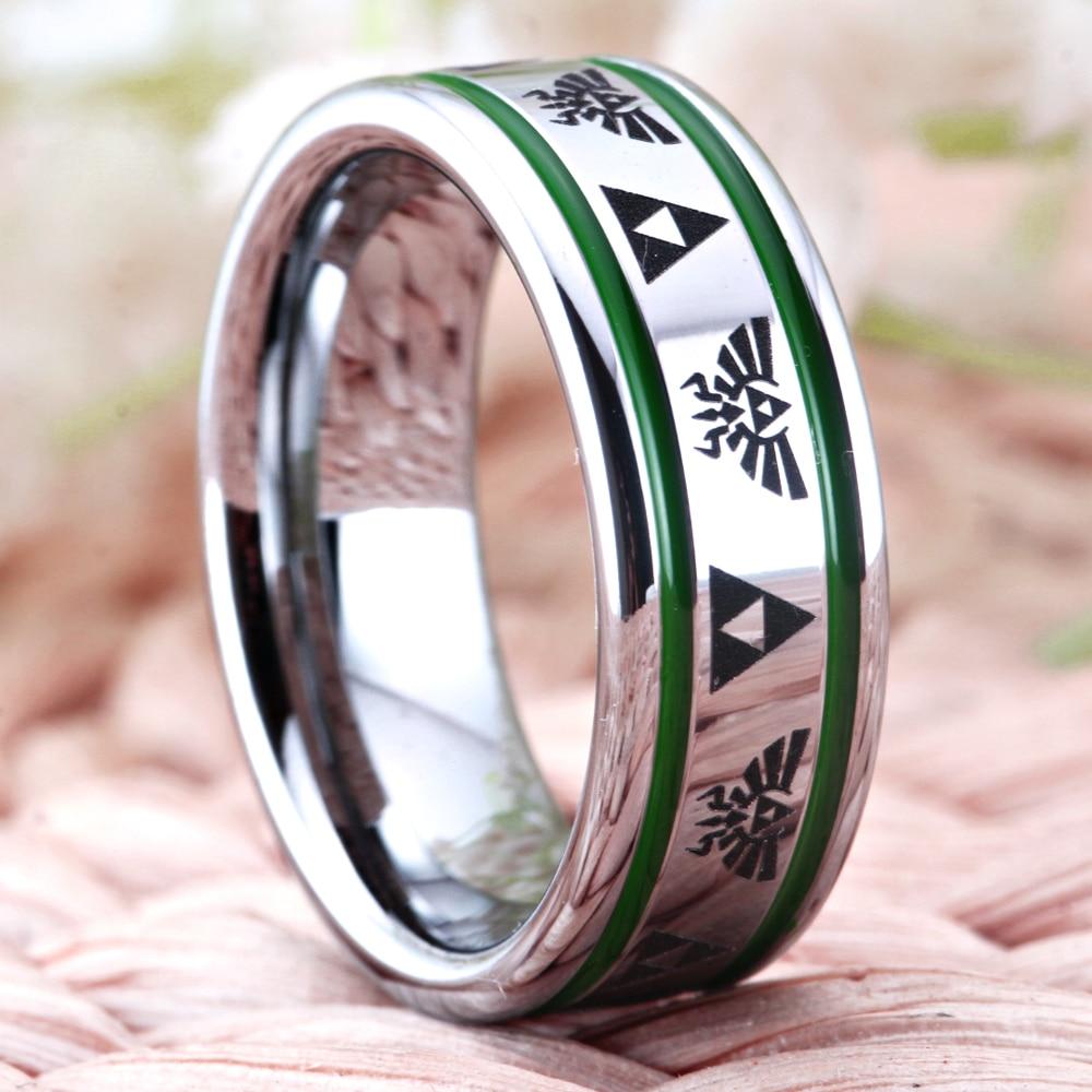 Bague Zelda Triforce du Courage – Image 2