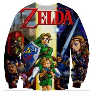 Sweat Zelda Personnages d'Ocarina Of Time
