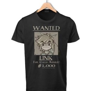 T-shirt Zelda Link Wanted