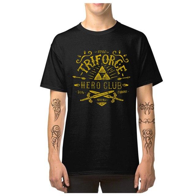 T-shirt Zelda Triforce Hero Club