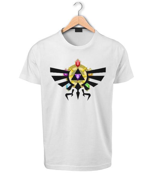 T-shirt Zelda Triforce & Rubis