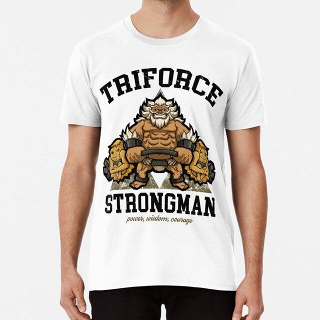 T-shirt Zelda Triforce Strongman (BOTW)