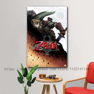 Poster Zelda et Son Épée